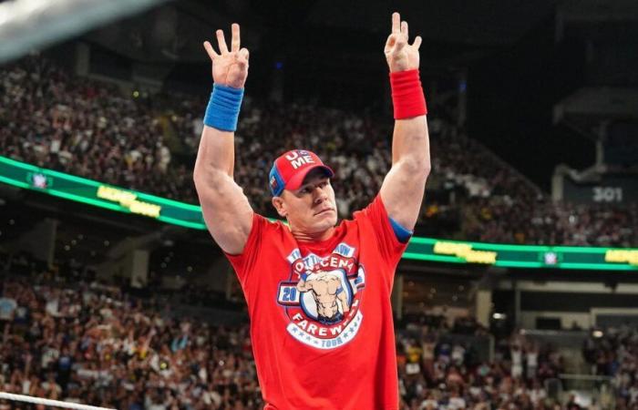 John Cena en tournée d’adieu qui commence lundi sur “WWE Raw” de Netflix