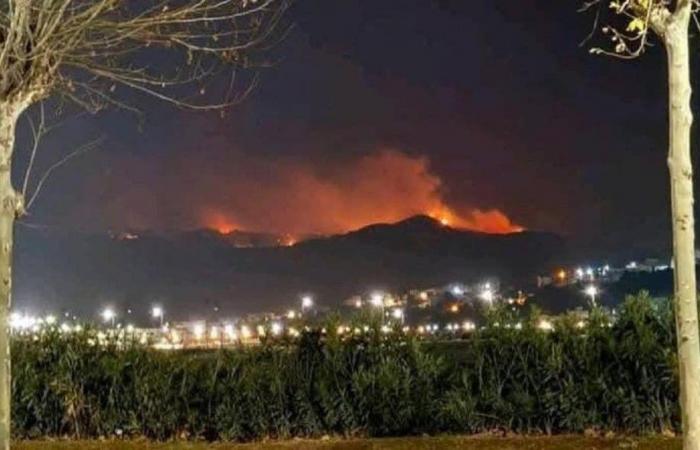 Malgré le froid… le mystère entoure les causes de l’incendie de forêt de Tétouan