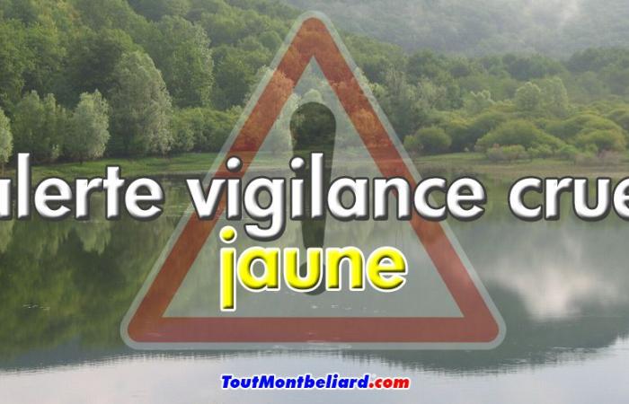 alerte jaune aux inondations mardi 7 janvier 2025