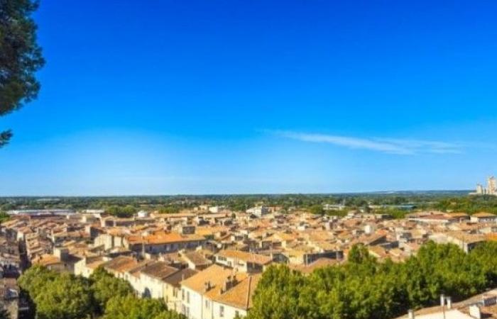 Comps, dans le Gard, localisation du parking du Camping