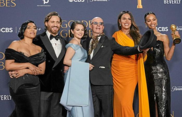 “Emilia Pérez” triomphe aux Golden Globes, découvrez les gagnants complets de la 82e édition