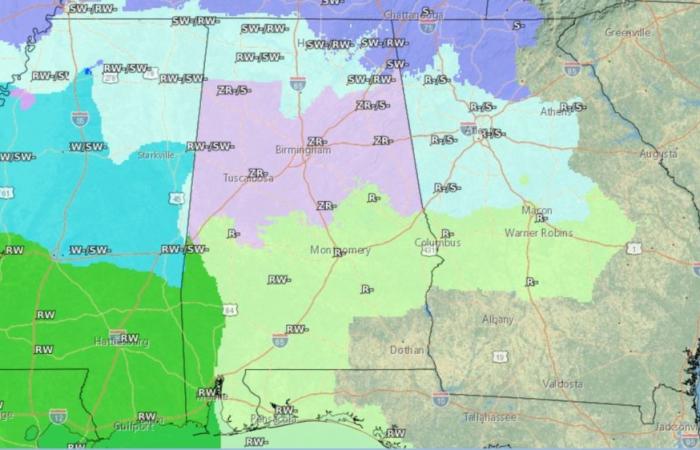 De la neige en Alabama ? Les prévisionnistes disent que c’est possible cette semaine