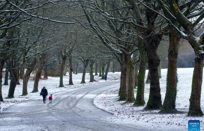 De fortes chutes de neige en Grande-Bretagne provoquent des perturbations dans les voyages et des coupures d’électricité-Xinhua