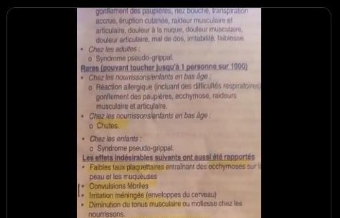 Attention à ces affirmations sur la prétendue dangerosité des vaccins antiméningococciques