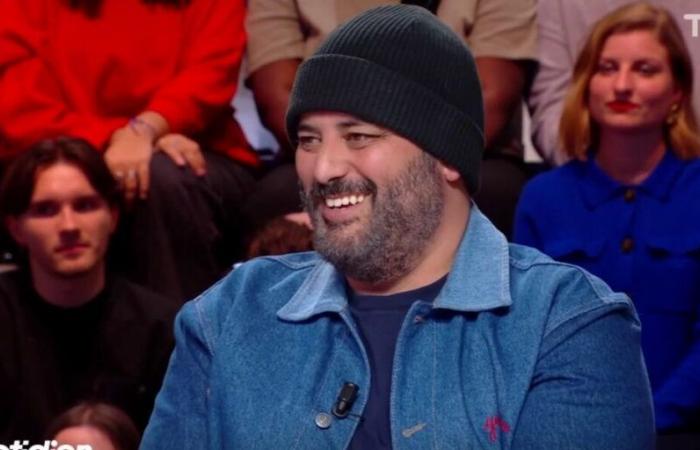 l’acteur apparaît dans Quotidien avec un chapeau, il en explique la raison