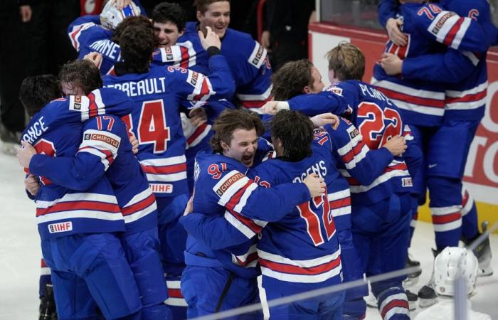 Championnat du monde junior | Les Américains battent la Finlande 4-3 pour remporter l’or