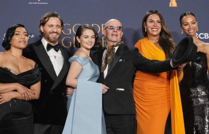 “Emilia Perez” et “The Brutalist”, grandes gagnantes aux Golden Globes