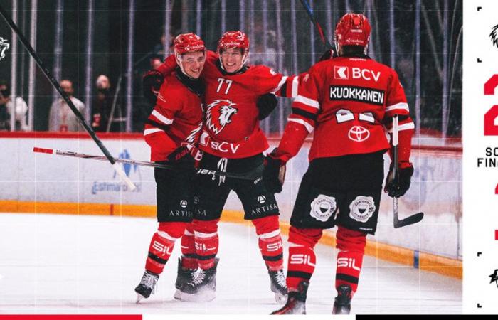 Une septième victoire consécutive pour le Lausanne Hockey Club – Lausanne HC