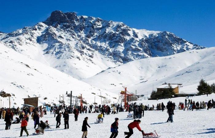 La station de ski de l’Oukaïmeden retrouve sa splendeur avec les premières chutes de neige