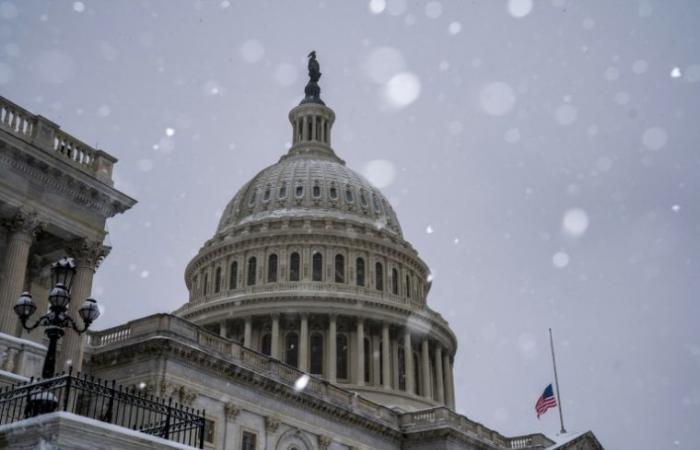 Tempête hivernale dans le centre et l’est des Etats-Unis, Washington sous la neige – 01/07/2025 à 00h51