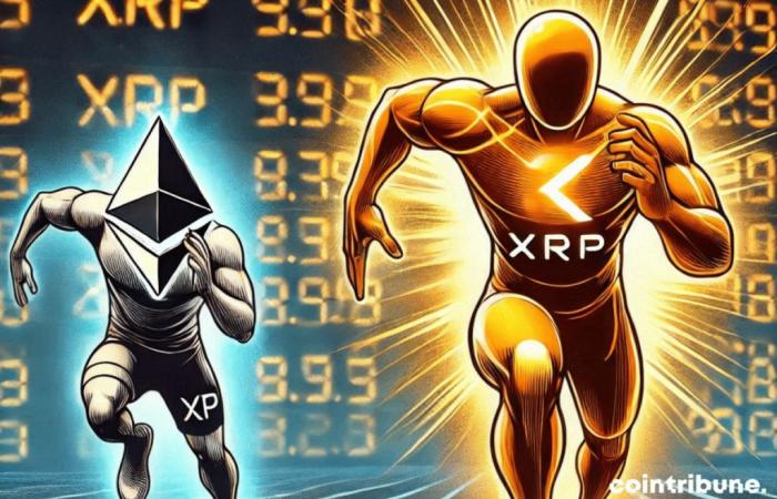 XRP à l’attaque, l’écart avec Ethereum se réduit