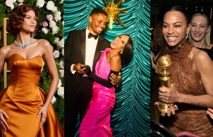 Faits saillants des Golden Globes 2025 avec Zendaya, Zoe Saldana et plus