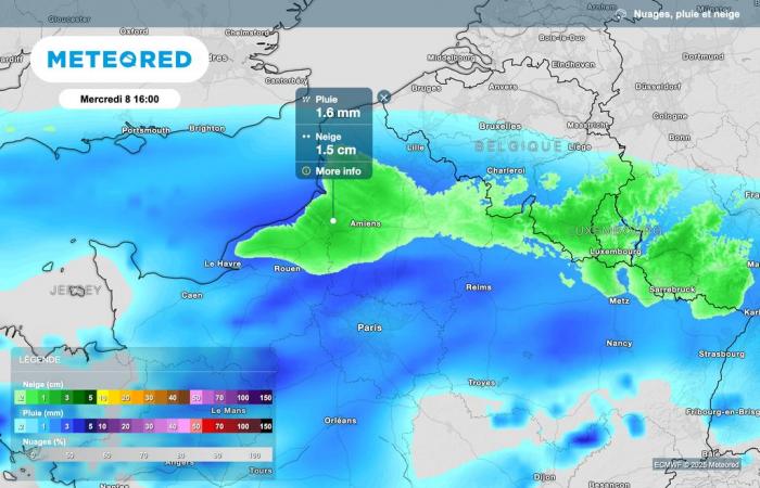 nouvelles chutes de neige attendues en milieu de semaine en France ! Quand ? Où pourrait-il neiger ?