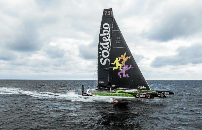 Safran central arraché, l’Ultime Sodebo 3 met fin à sa deuxième tentative au Trophée Jules-Verne