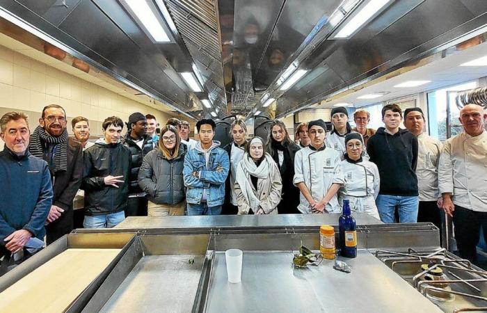 A Vannes, trois soirées culinaires organisées par les élèves cuisiniers du lycée Jean-Guéhenno