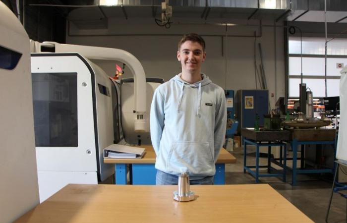 Apprenti au Pôle Formation Adour, Thibault a remporté la médaille d’or au concours « L’un des meilleurs apprentis de France »