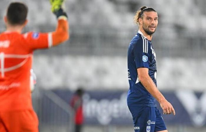 Andy Carroll élu joueur bordelais du match contre Locminé