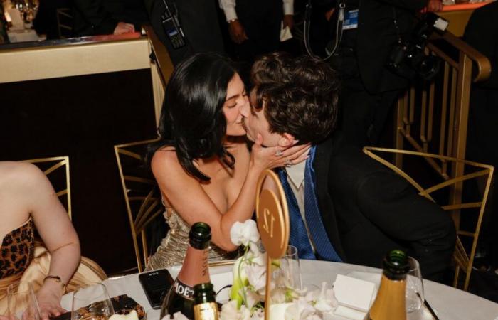 Kylie Jenner et Timothée Chalamet, plus amoureux que jamais aux Golden Globes 2025