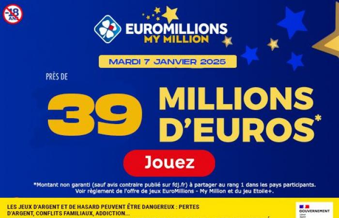 39 millions d’euros à gagner ! -FDJ