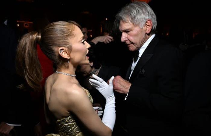 Toutes les célébrités ont photobombé Ariana Grande et Cynthia Erivo aux Golden Globes 2025 !