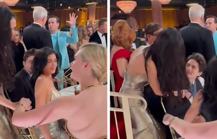 Demi Moore semble snober Kylie Jenner tout en célébrant sa victoire aux Golden Globes