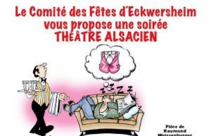 « d’Affar mit de rosarote Veste » : Théâtre alsacien d’Eckwersheim