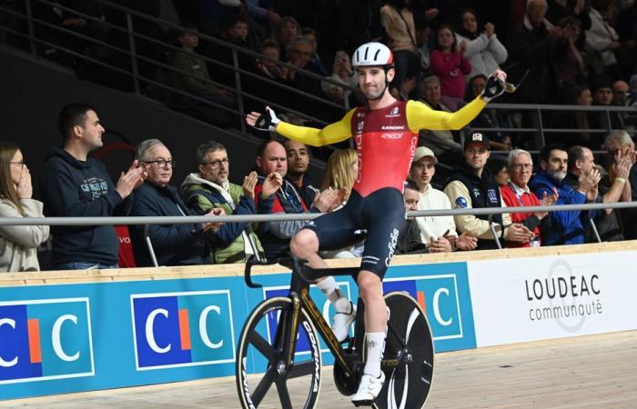 après l’or aux JO, le cycliste sur piste Benjamin Thomas remporte trois titres aux championnats de France