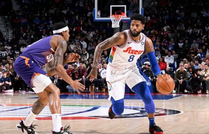 3 observations après les difficultés de George, les Sixers sans Embiid perdent contre les Suns à leur retour – NBC Sports Philadelphia