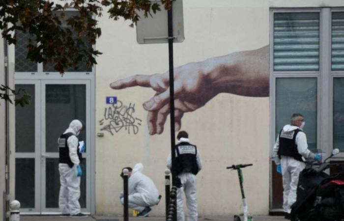 un périmètre de sécurité mis en place à Paris