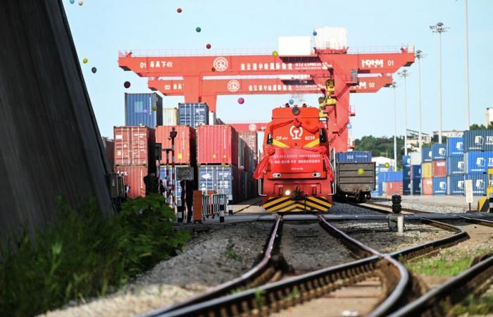 le fret ferroviaire entre l’Europe et la Chine résiste