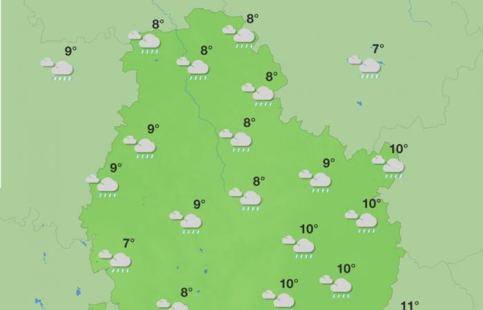 Météo en Côte-d’Or – Pluie, neige et éclaircies cette semaine