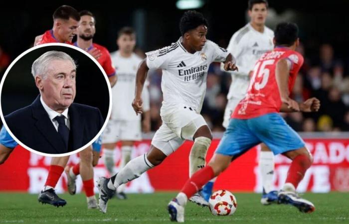 Ancelotti “rassure” Endrick après le match, sur ce qu’il doit faire pour jouer davantage pour le Real Madrid : “Son devoir…”