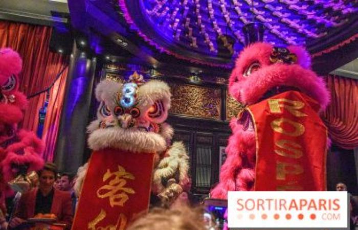 Nouvel An chinois 2025 au Peninsula Paris, menu de fête et danses du lion