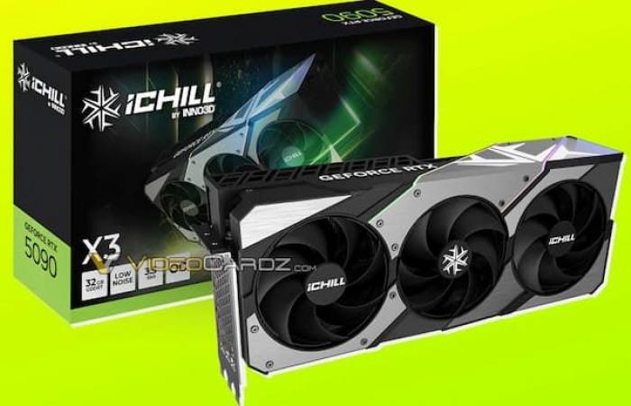 Fuite d’une première RTX 5090 d’Inno3D !