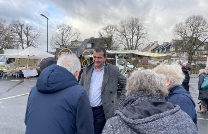 Christophe Blanchet, député du Calvados, commence l’année par un tour de la Côte Fleurie