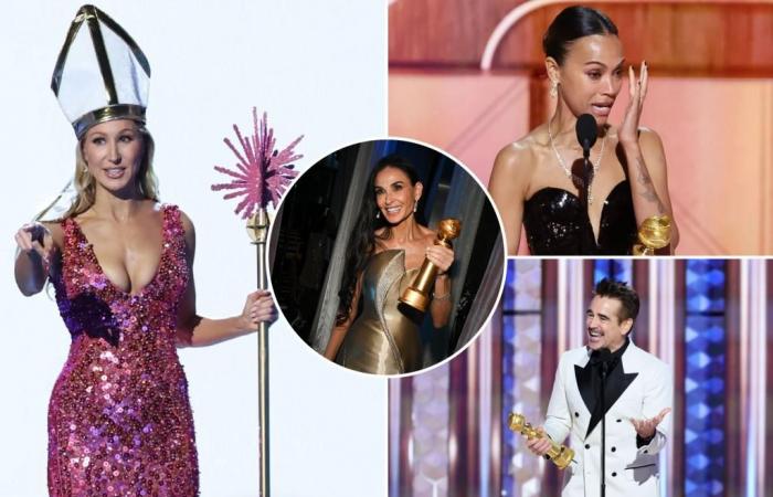 Les meilleurs et les pires moments des Golden Globes 2025