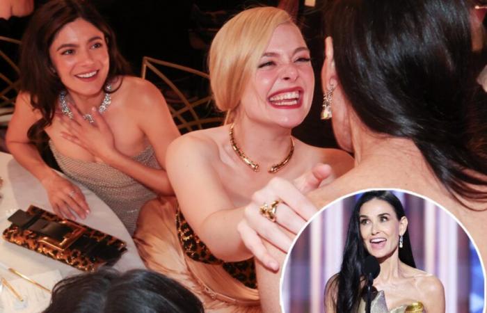 Non, Demi Moore n’a pas snobé Kylie Jenner aux Golden Globes