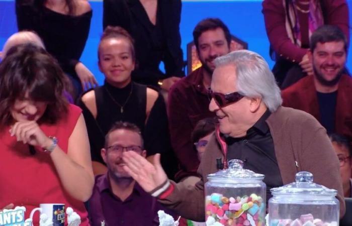 Estelle Denis burst into uncontrollable laughter in front of Gilbert Montagné in “Les Enfants de la télé” on France 2