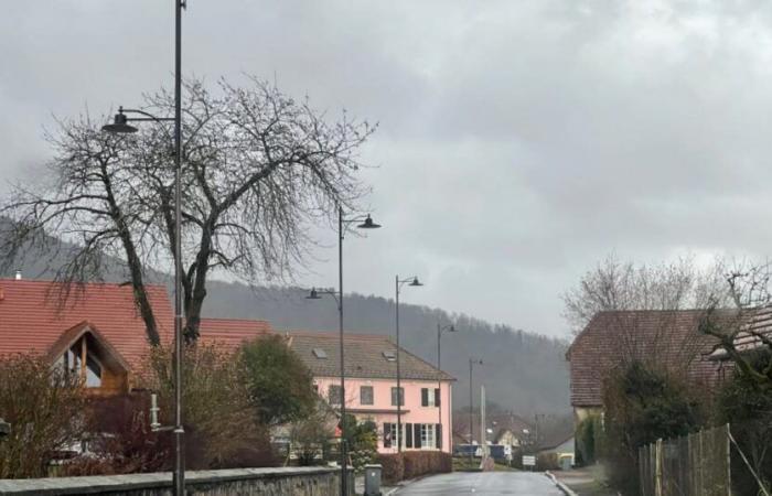 des rues plongées dans le noir à Grosmagny, Rougegoutte et Vescemont