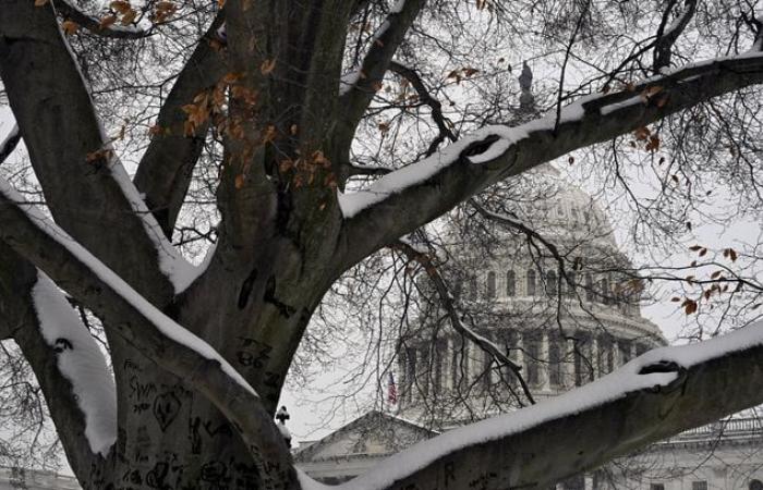 Washington sous la neige, -18°C… Photos de la tempête hivernale aux Etats-Unis