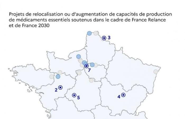 INDUSTRIE : sept nouveaux projets pour relocaliser les médicaments essentiels