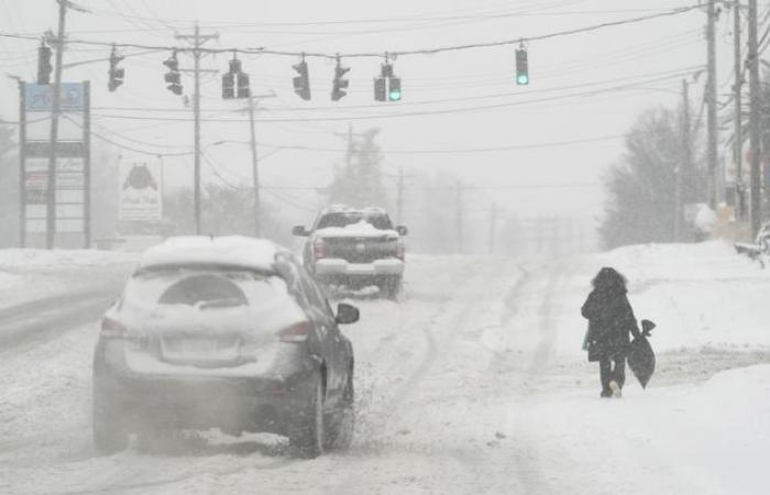 Washington sous la neige, -18°C… Photos de la tempête hivernale aux Etats-Unis