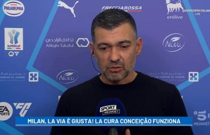 Conceicao explique comment le courage et la compacité ont aidé Milan à remporter la Supercoppa