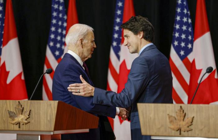 Joe Biden rend hommage à son « ami » Justin Trudeau après sa démission