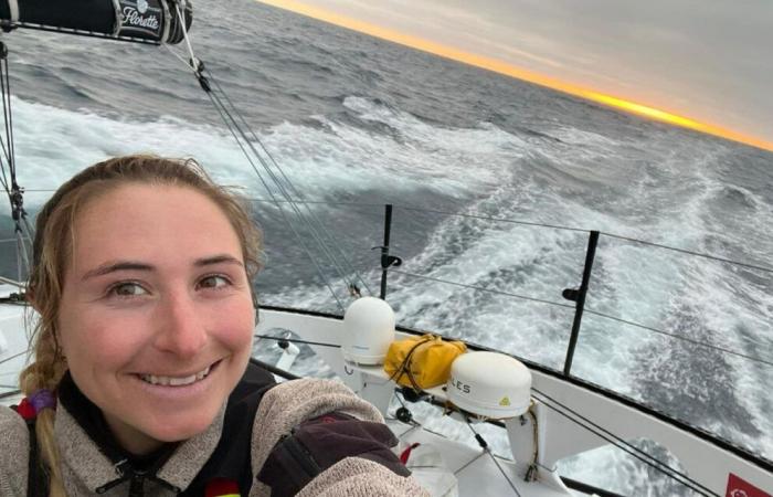 Violette Dorange ralentit pour éviter la déprime sur le Vendée Globe [Vidéo]