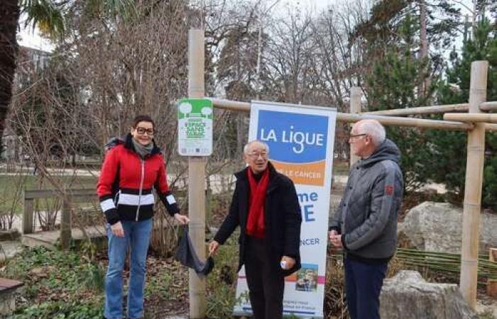 Un nouvel espace sans tabac au parc Verney