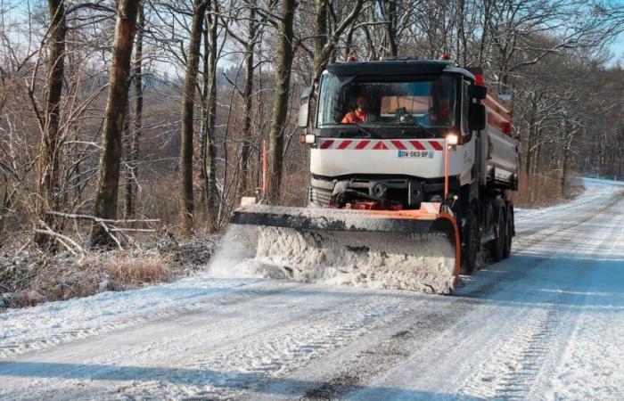 Conduire en hiver : les agents routiers mobilisés