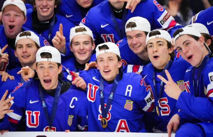 Les États-Unis remportent l’or au Championnat du monde de hockey junior 2025