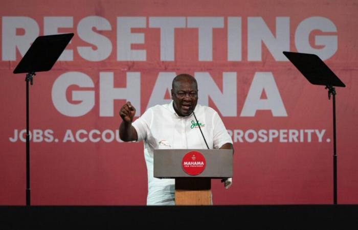 Mahama du Ghana reprend le pouvoir après huit ans dans l’opposition