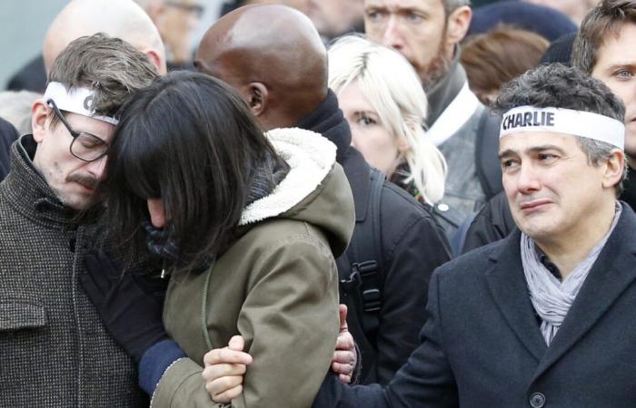 Hommages et forte émotion devant « l’indestructible » Charlie Hebdo